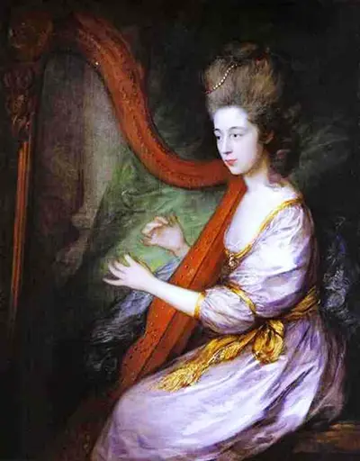 Portrait of Louisa Lady Clarges Thomas Gainsborough